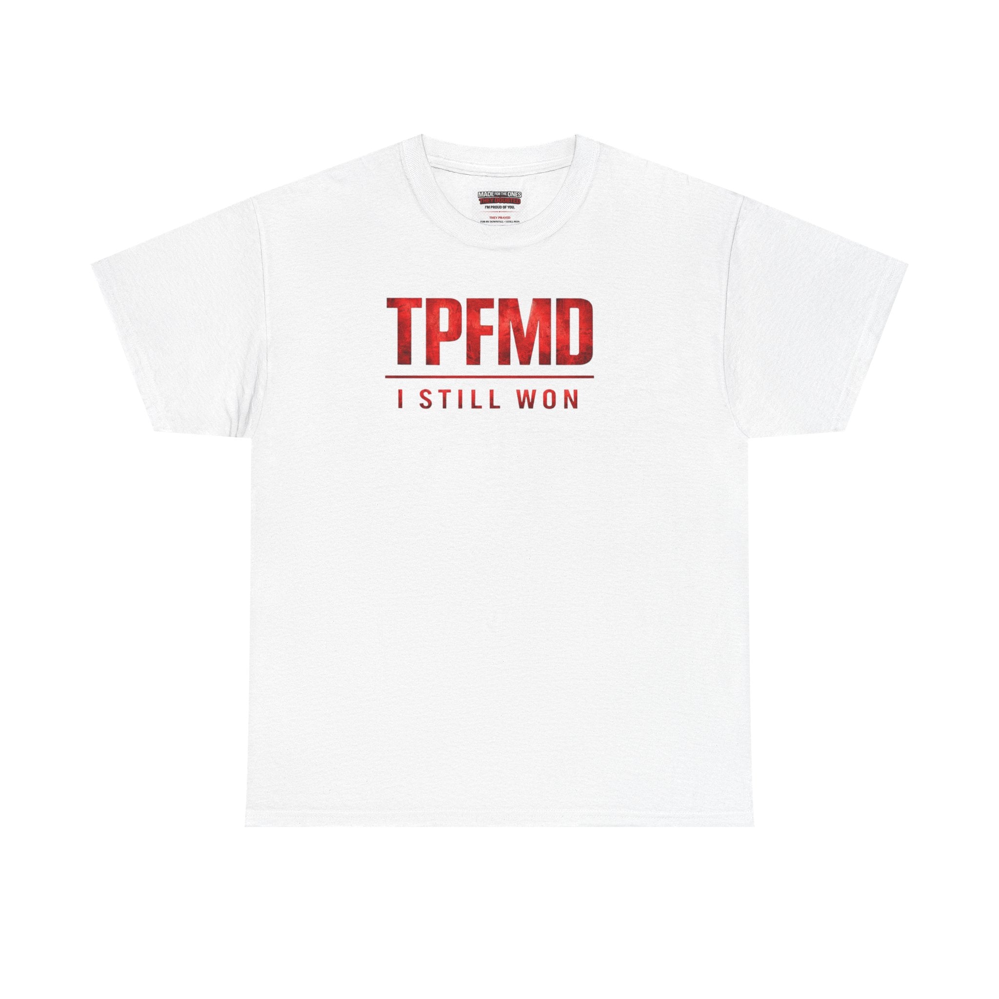 Resilient Angel Tee — "They Prayed for My Downfall" Streetwear Shirt