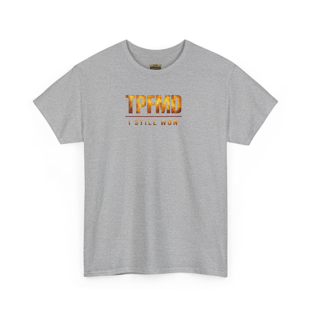 They Prayed For My Downfall Tee — Gold Crown & Prison Bars Streetwear