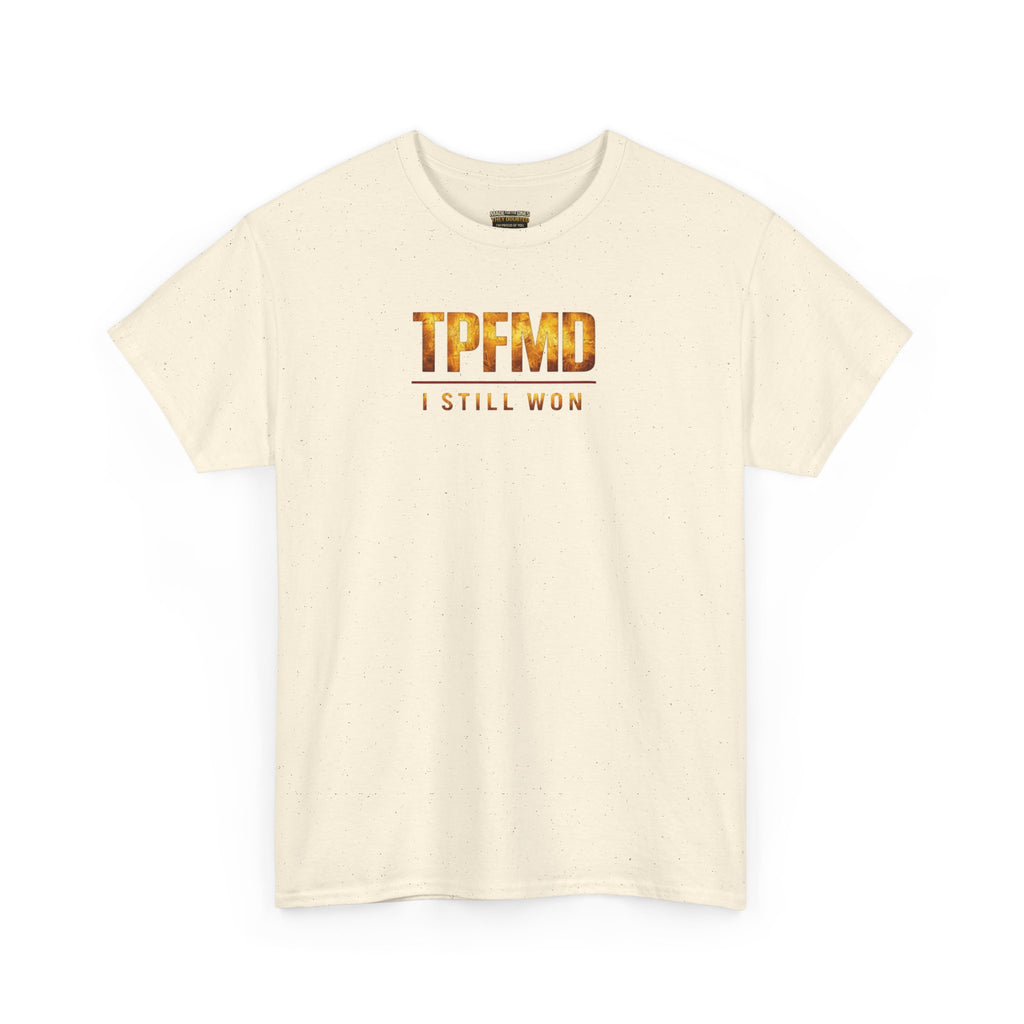 They Prayed For My Downfall Tee — Gold Crown & Prison Bars Streetwear